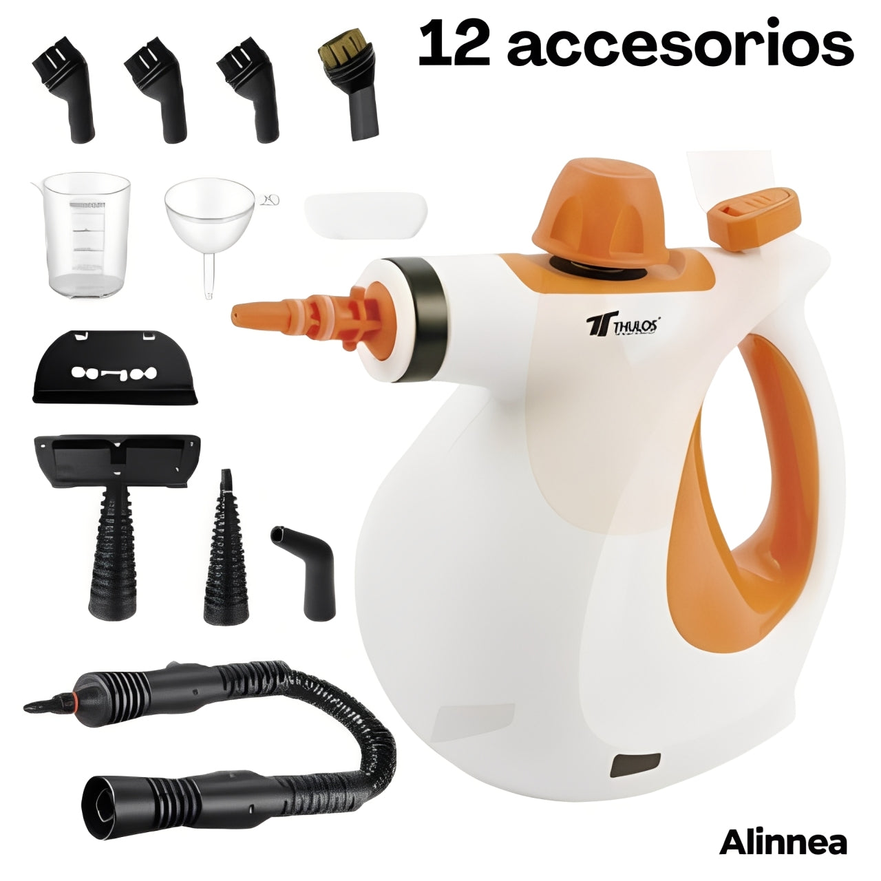 Máquina de limpieza a vapor presurizada todo en uno